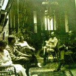 Cazare la conac-Conacul Polizu-familia in 1916